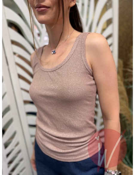 Top Shine Lurex Rosa
