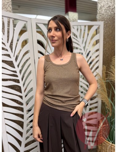 Top Shine Lurex Cacao
