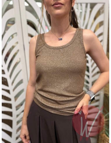 Top Shine Lurex Cacao