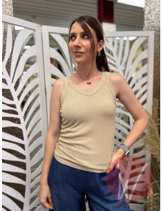 Top Lurex Aura Oro