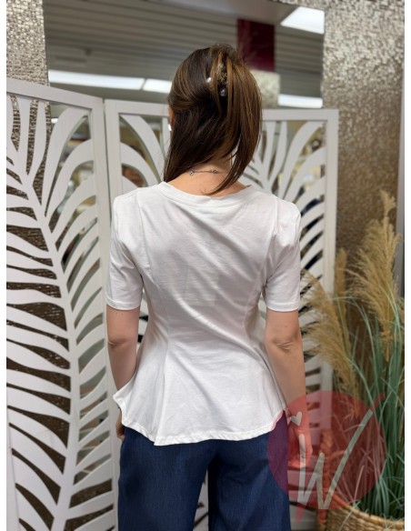T-Shirt Grace Bianco