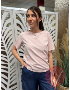 T-Shirt Alba Rosa Cipria