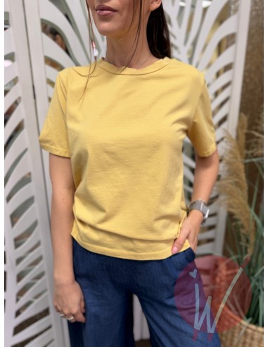 T-Shirt Alba Giallo