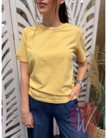 T-Shirt Alba Giallo