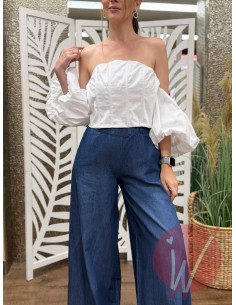 Top Chanel Bianco