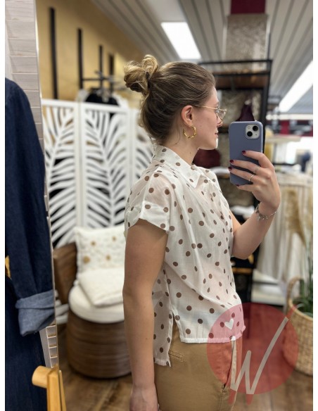 Blusa Pois Panna
