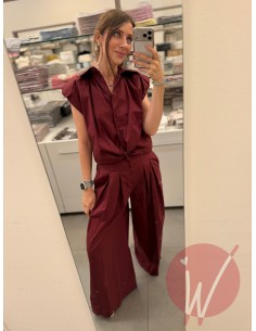 Pantalone Palazzo Taormina Rosso India 2