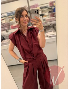Camicia Taormina Rosso India