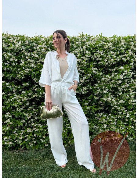 Pantalone Lione Bianco
