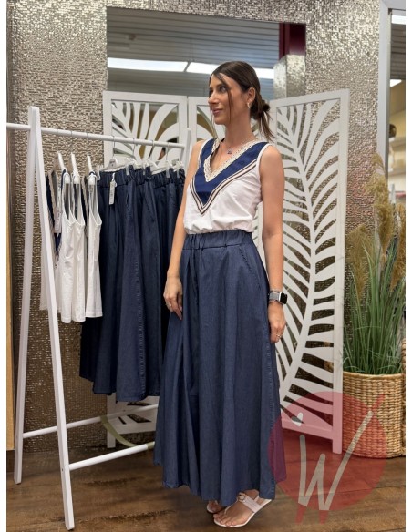 Pantalone Bodrum Chambray