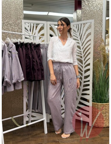 Pantalone Righine Lipari Vino
