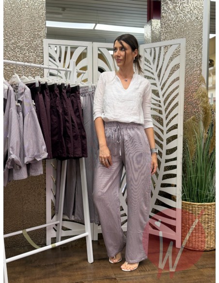 Pantalone Righine Lipari Vino