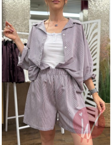 Camicia Righine Lipari Vino