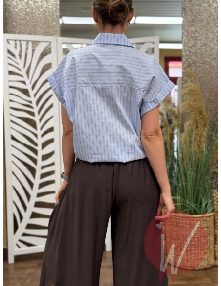 Camicia Honduras Celeste