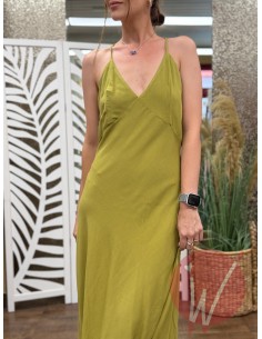 Abito Ibiza Verde Olio 2
