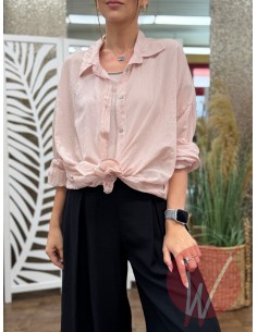 Camicia Maiorca Rosa Cipria