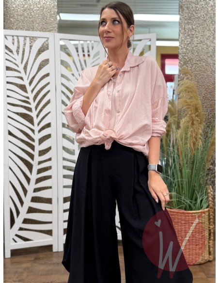 Camicia Maiorca Rosa Cipria