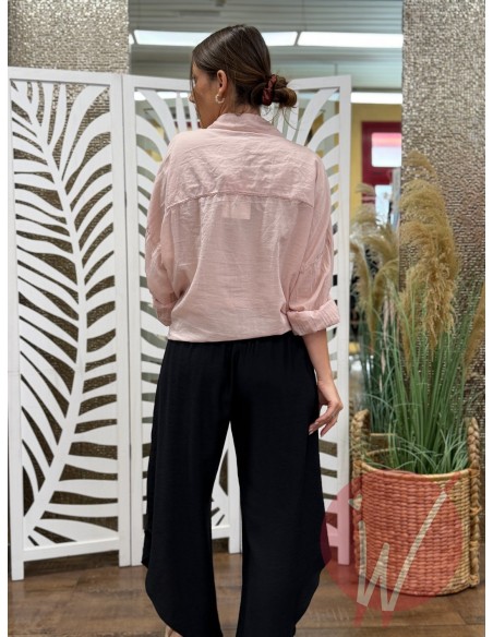 Camicia Maiorca Rosa Cipria