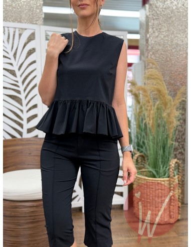 Top Capri Nero