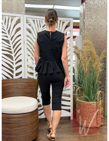 Pantalone Capri Nero