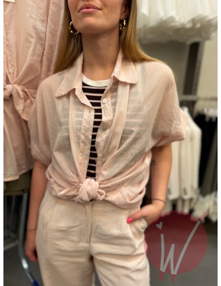 Camicia Maiorca Rosa Cipria