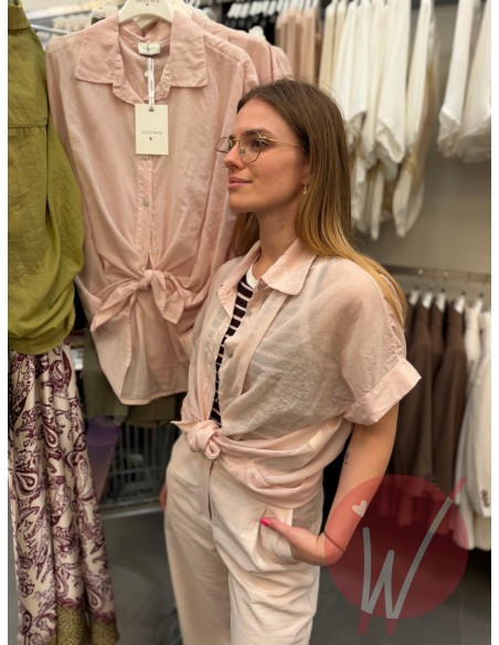Camicia Maiorca Rosa Cipria