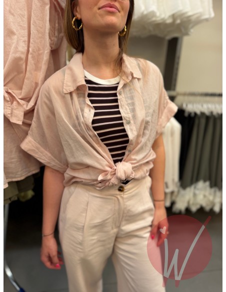 Camicia Maiorca Rosa Cipria