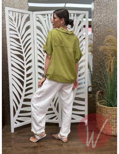 Camicia Maiorca Verde Olio