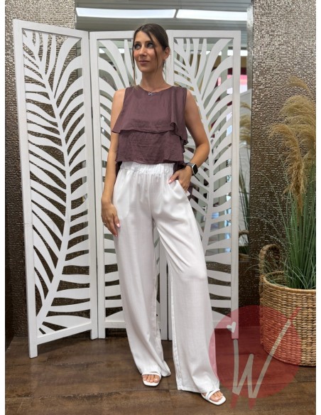Pantalone Lione Bianco