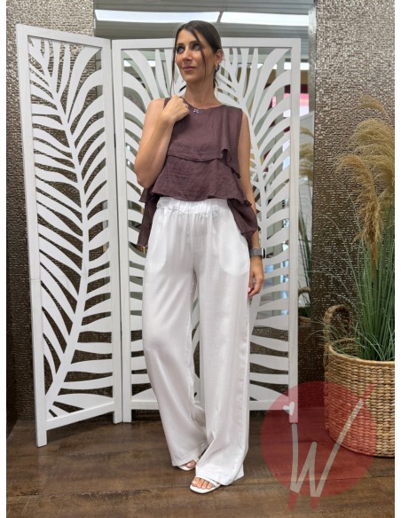 Pantalone Lione Bianco