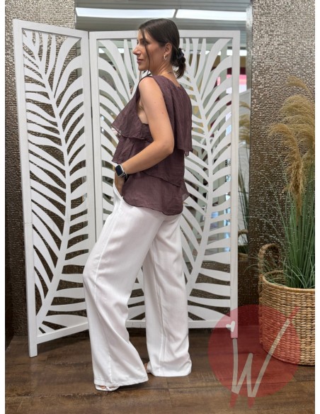 Pantalone Lione Bianco