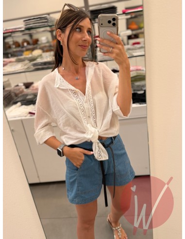 Camicia Santorini Bianco