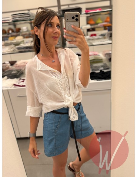 Camicia Santorini Bianco