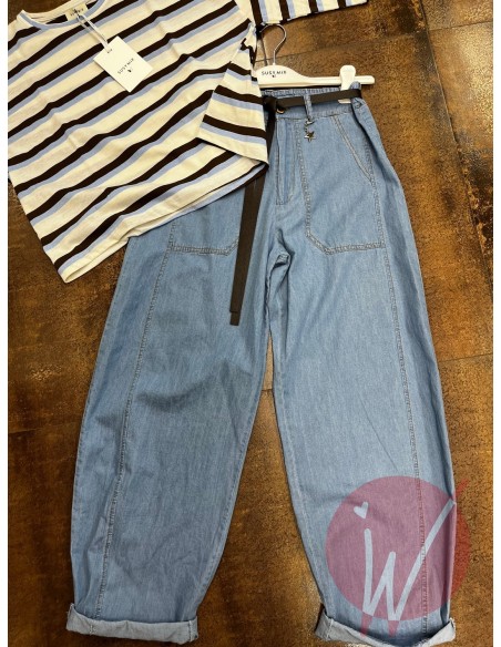 Pantalone Chambray Boston