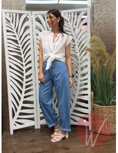 Pantalone Chambray Boston 2