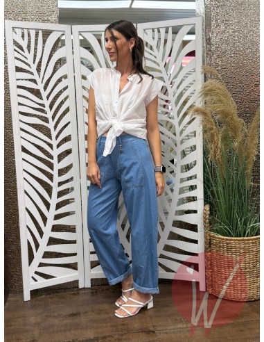 Pantalone Chambray Boston