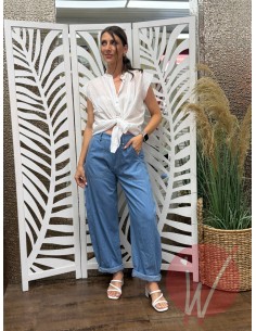 Pantalone Chambray Boston