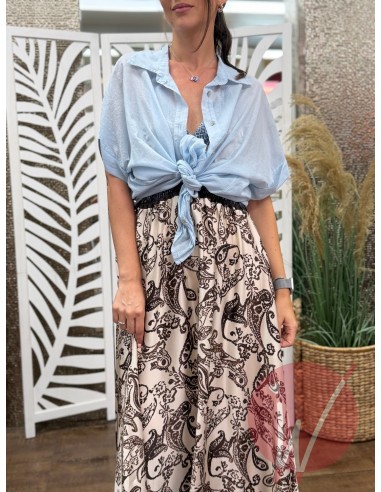 Camicia Maiorca Celeste