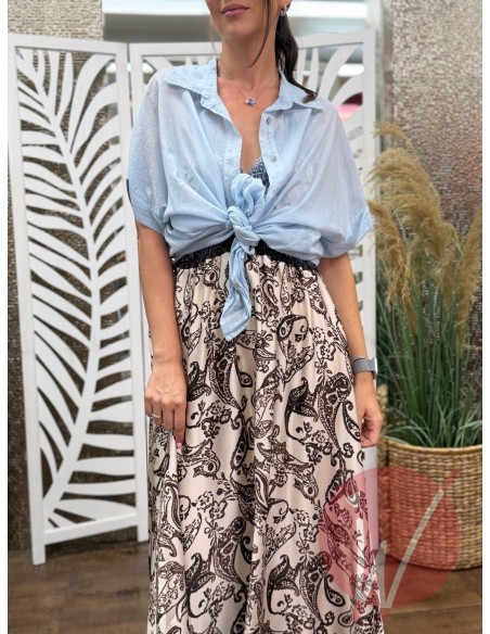 Camicia Maiorca Celeste