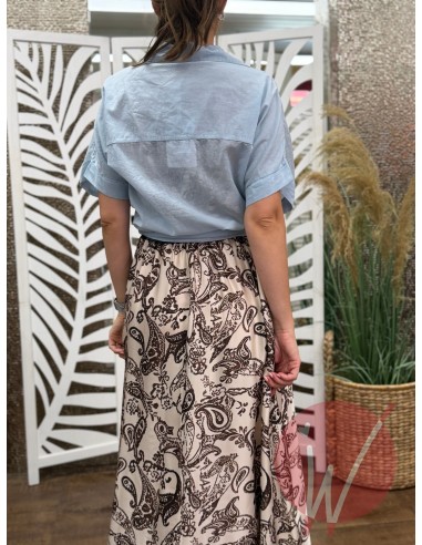 Camicia Maiorca Celeste