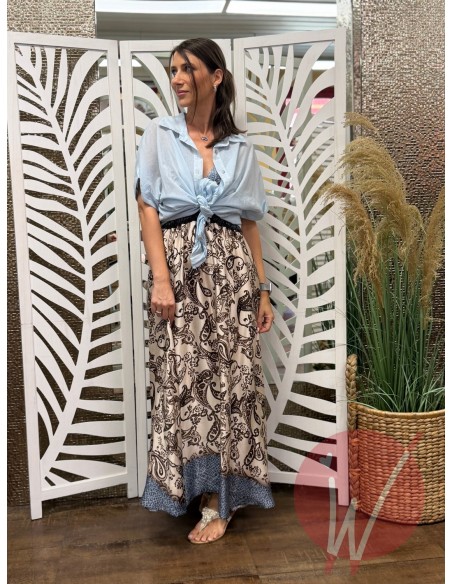 Camicia Maiorca Celeste