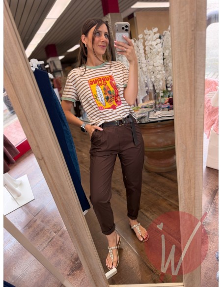 Pantalone Dallas Cioccolato