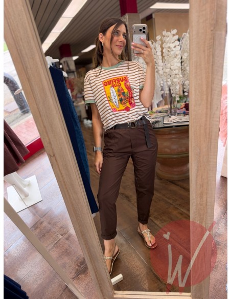 Pantalone Dallas Cioccolato