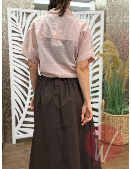 Camicia Maiorca Rosa Cipria
