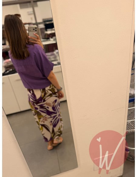 Camicia Maiorca Viola