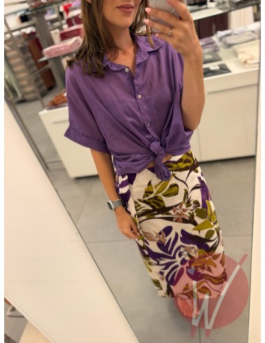 Camicia Maiorca Viola
