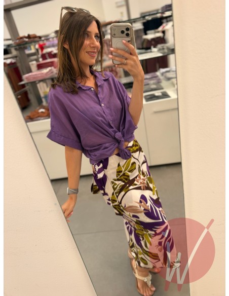 Camicia Maiorca Viola