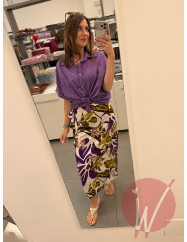 Camicia Maiorca Viola