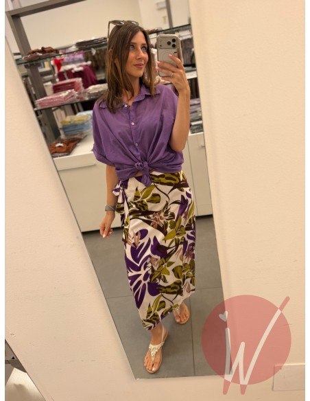 Camicia Maiorca Viola