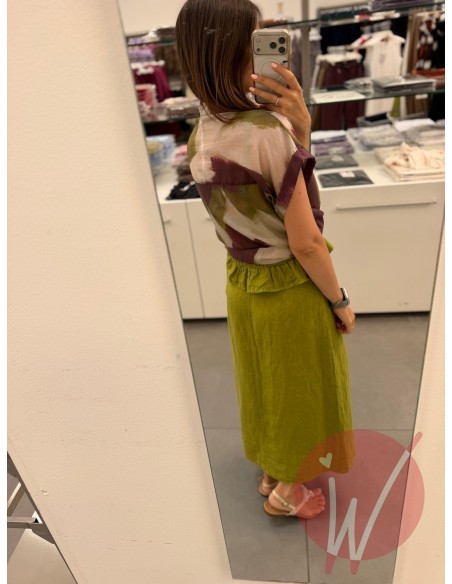 Camicia Hanoi Verde Olio